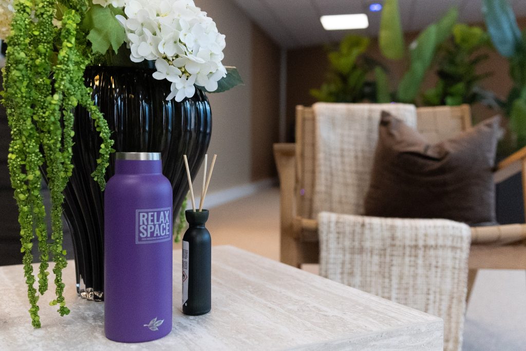 relax space med waterwell drikkeflaske